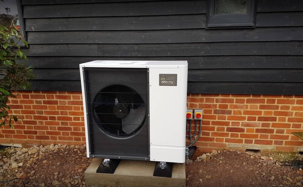 Air Source Heat Pump installed by Orton & Wenlock