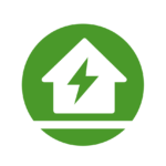 Image of green Electrical icon for Orton&Wenlock service page