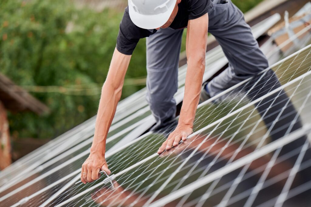 The best solar panel installers Essex can offer installing solar panels on a house
