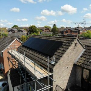 Solar Installs Colchester | Solar Panels Being Installed On Roof