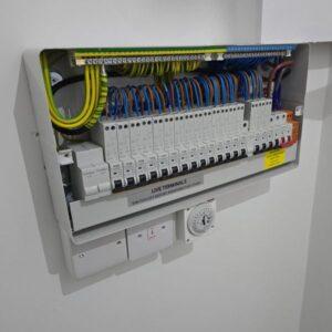 Electrical control panel from best Electrician Essex has